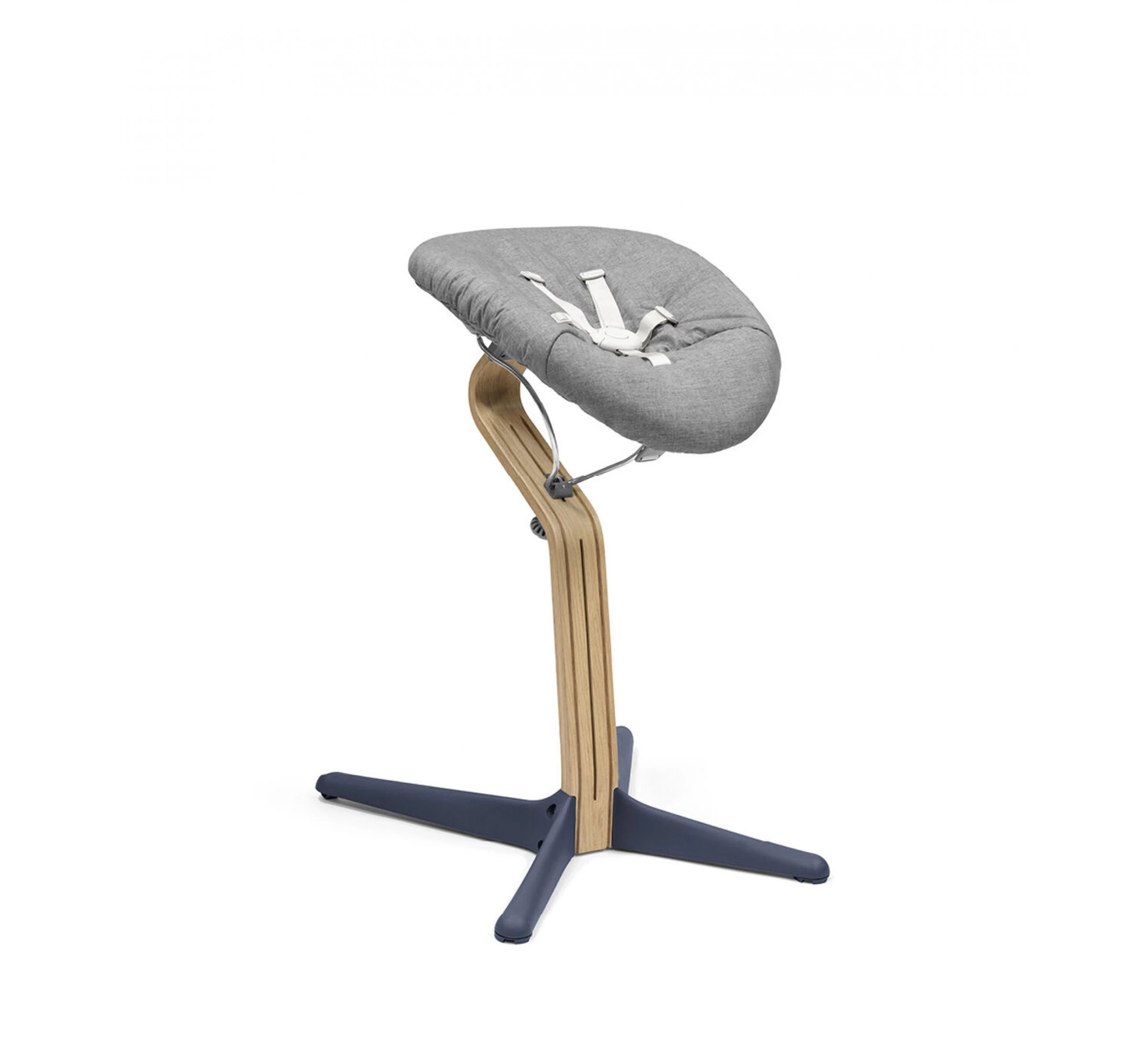 Stokke Nomi® Stoel - Navy/Oak 5 Stokke Nomi® Stoel - Navy/Oak - Afbeelding 3