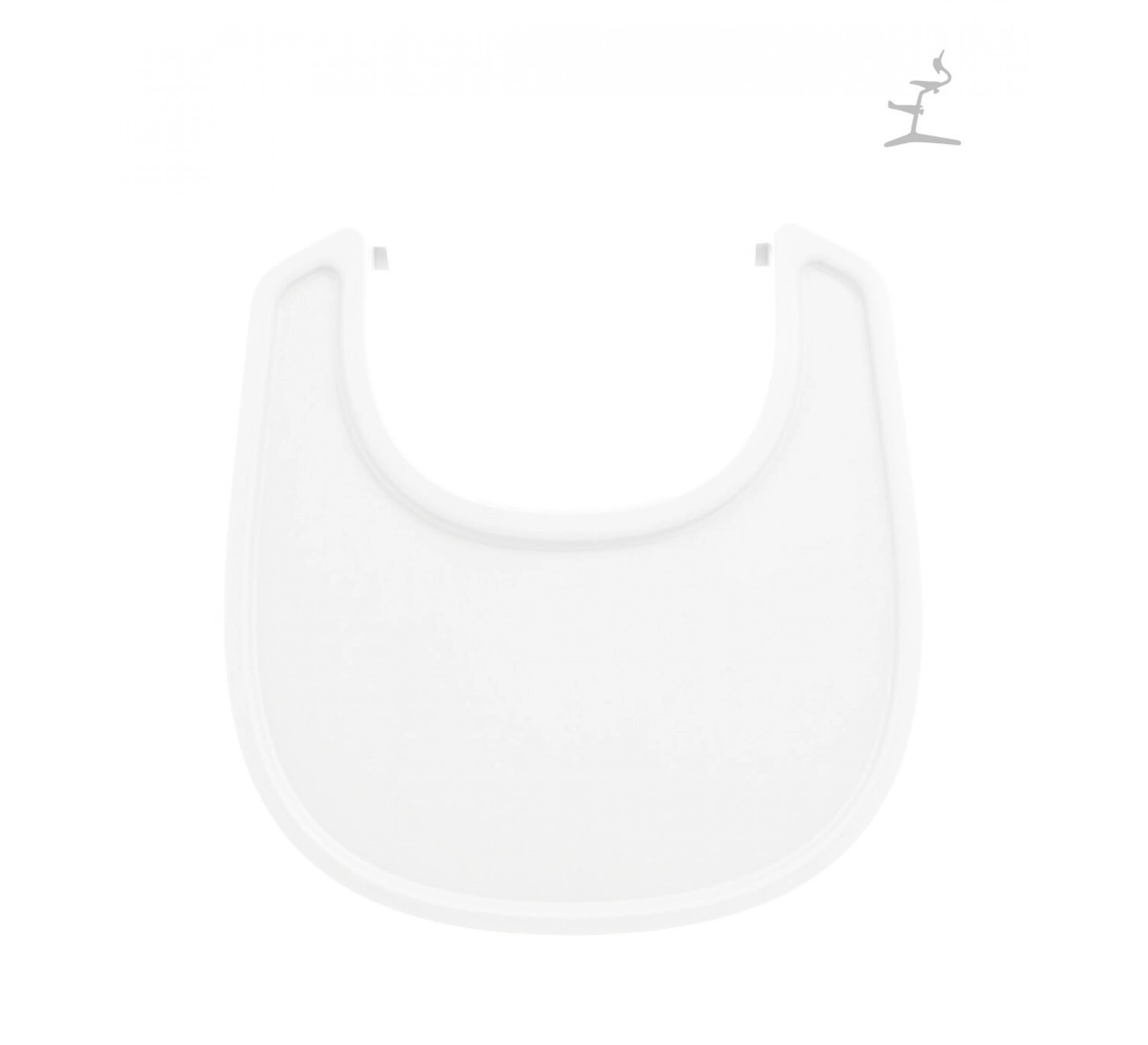 Stokke Nomi® Tray - Wit 4 Stokke Nomi® Tray - Wit - Afbeelding 2