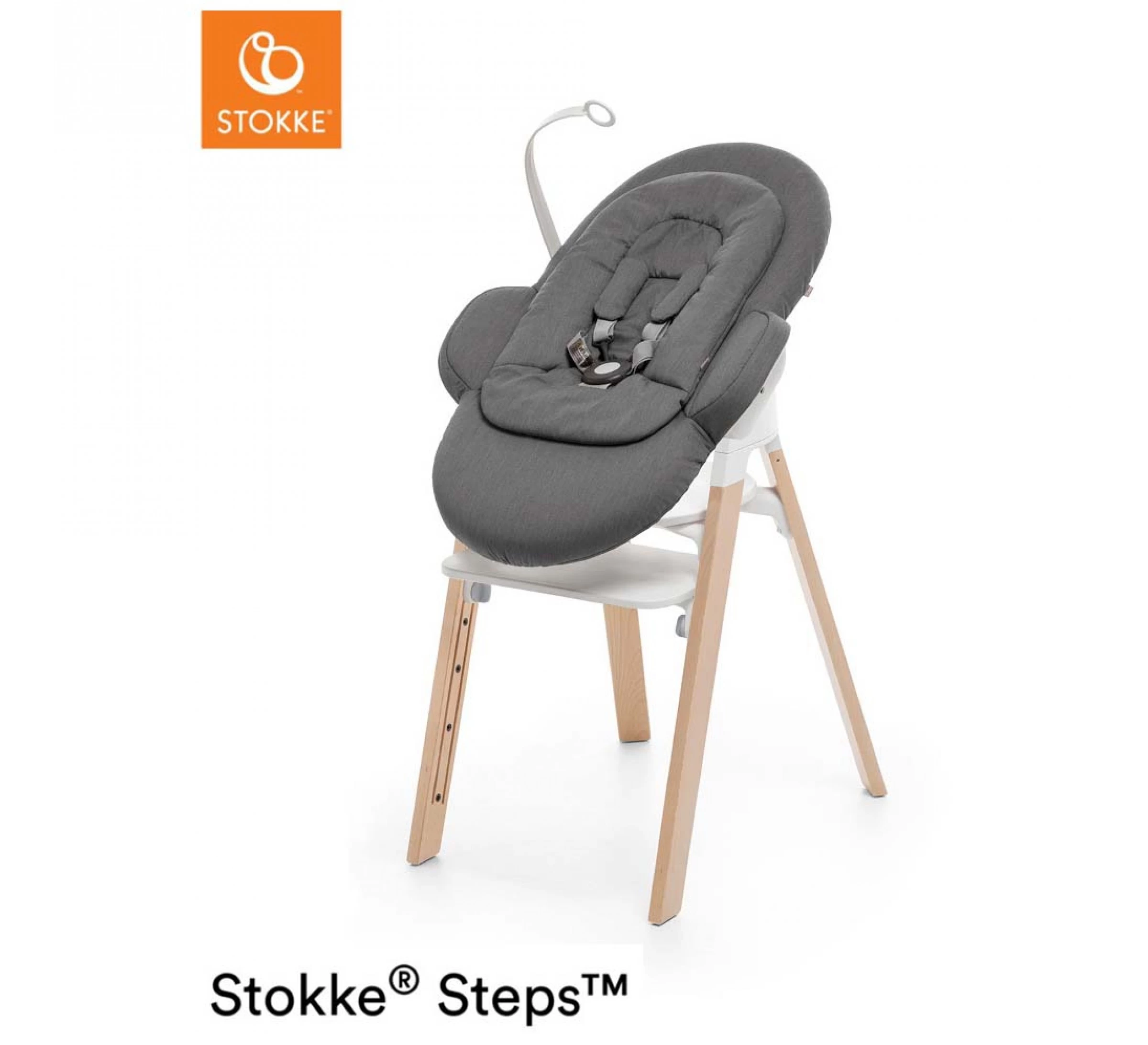 Stokke Steps Newborn Set Deep Grey 4 Stokke Steps Newborn Set Deep Grey - Afbeelding 2