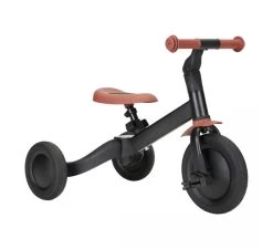 4-in-1 Driewieler Kaya - Zwart -Baby Bonanza topmark 4 in 1 driewieler kaya zwart 2