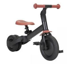 4-in-1 Driewieler Kaya - Zwart -Baby Bonanza topmark 4 in 1 driewieler kaya zwart 4